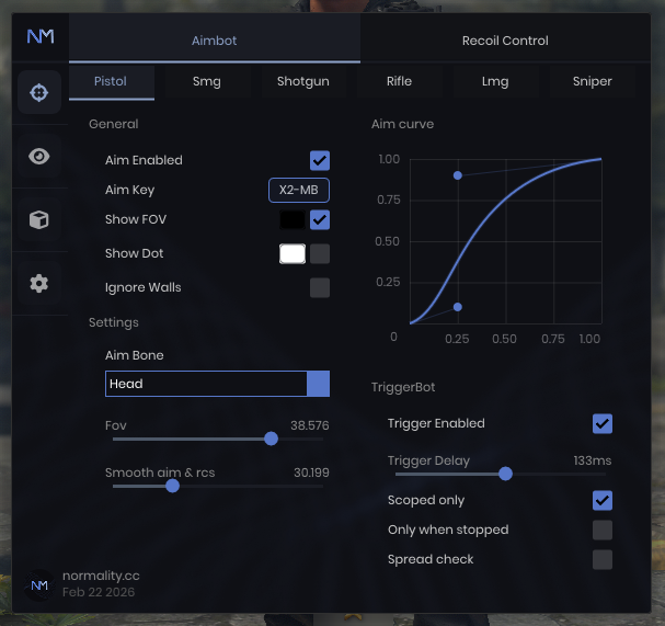 CS2 Premium main menu
